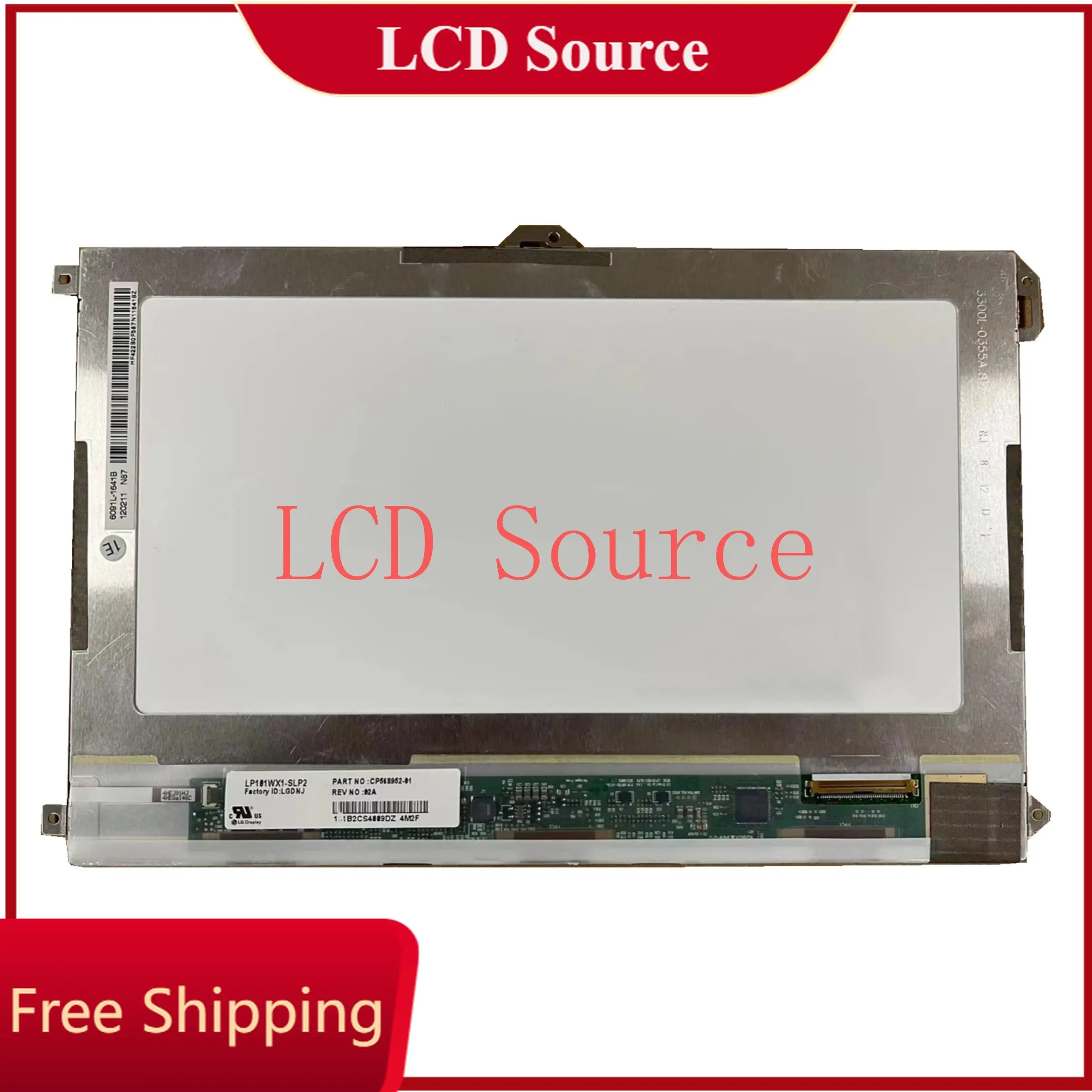 Lp101Wx1-Slp2  For Lg Display 10.1Inch Panel Ips Lcd Replacement Monitor 1280*800  Screen Display Panel  Digitizer Lp101Wx1-Slp2