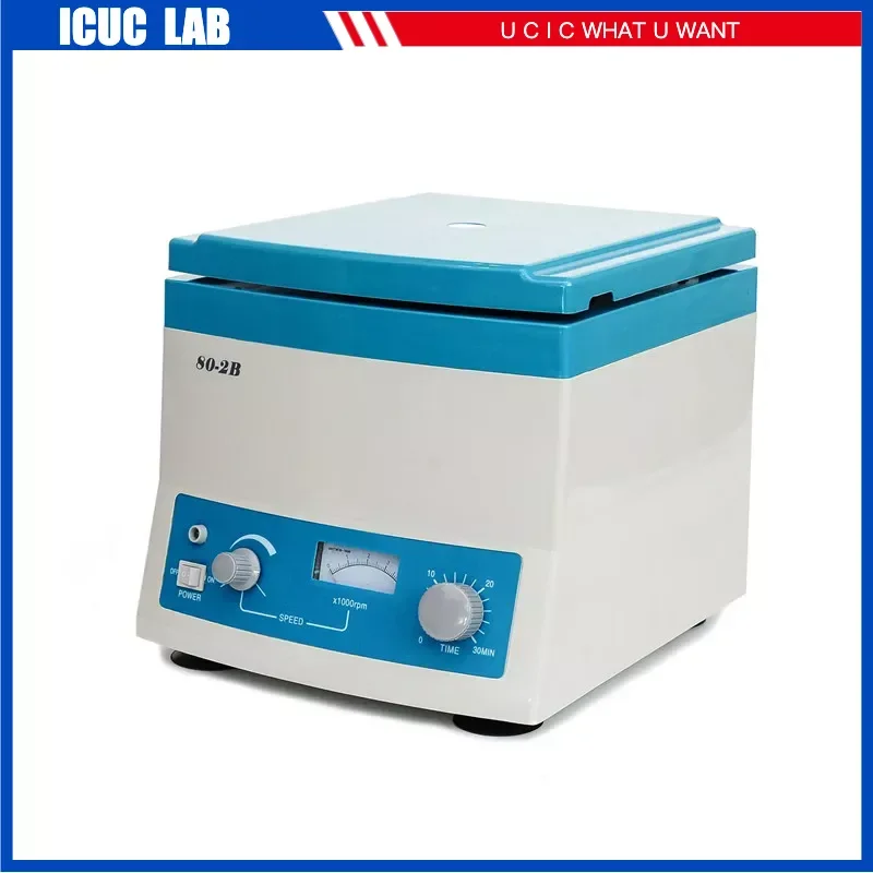 80-2B Tabletop Laboratory Centrifuge Machine Low Speed Centrifuga for Medical Use with 12x 20ml Rotor
