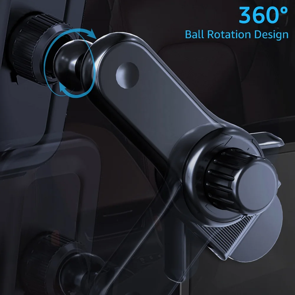 Untoom Mobile Phone Holder Base for Car Display Screen Universal 17mm Ball Head GPS Bracket Sticker Base for Tesla Model 3/Y/S/X