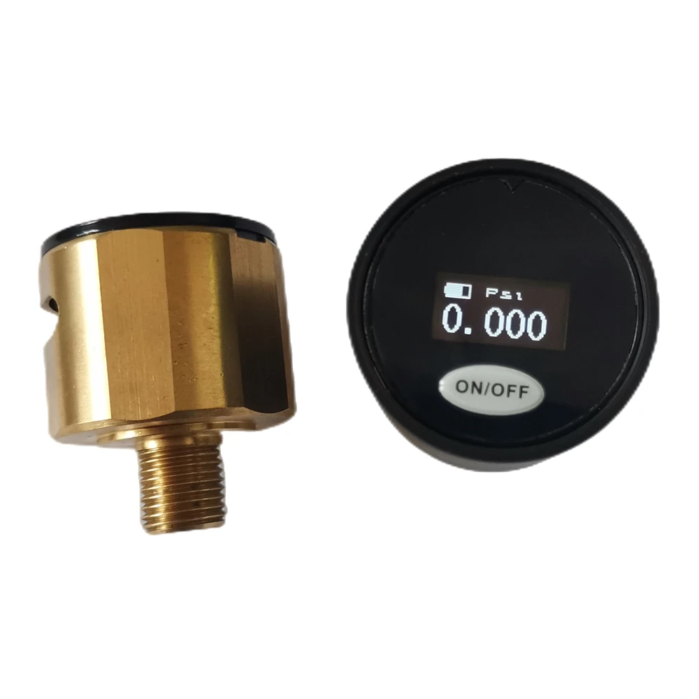 28mm Diameter Digital Air Pressure Gauge M8x1 M10X1 Manometer 4500PSI For Hatsan pressure vacuum gauge
