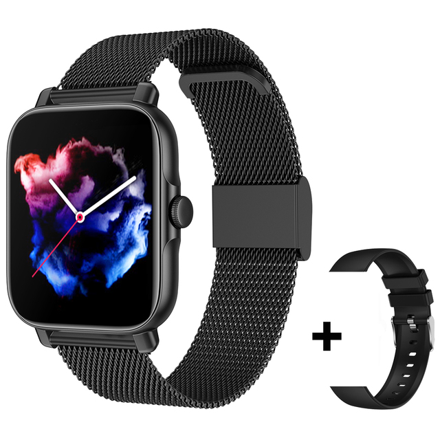 Smart Watch Men Women Heart Rate Fitness Tracker Bluetooth Answer Call Waterproof Sport Smartwatch GTS3 for Android iOS