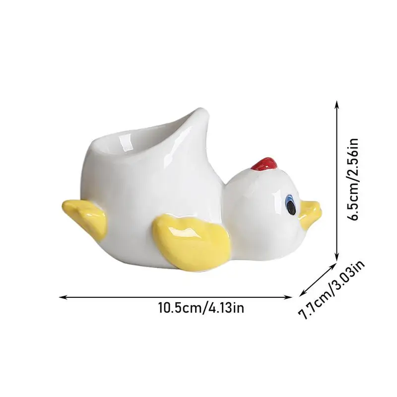 Ceramic Egg Cup Holders Funny Animal Creative Serving Cups Ins Style Egg Holder Cup Breakfast Banquet Eggs Base Kitchen Gadgets