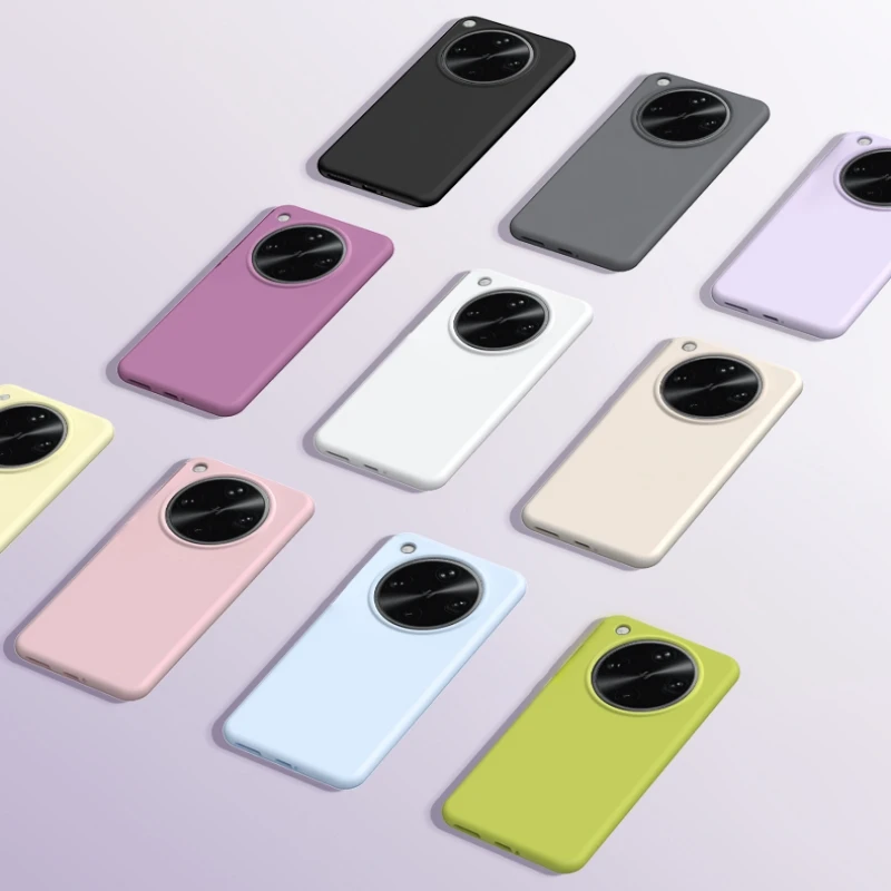 Luxury Liquid Silicone Case with Built-in Flocking for Ultimate Comfort and Protection