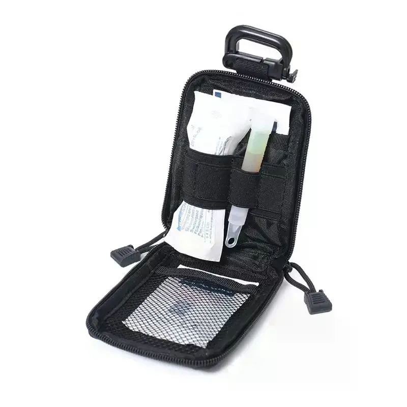 Borsa Porta Attrezzi EDC da Esterno, Organizer per Gadget EMT, Piccola Borsa da Tasca per Viaggi, Escursioni, Campeggio, Caccia, Accessori, Marsupio da Cintura - immagine 4