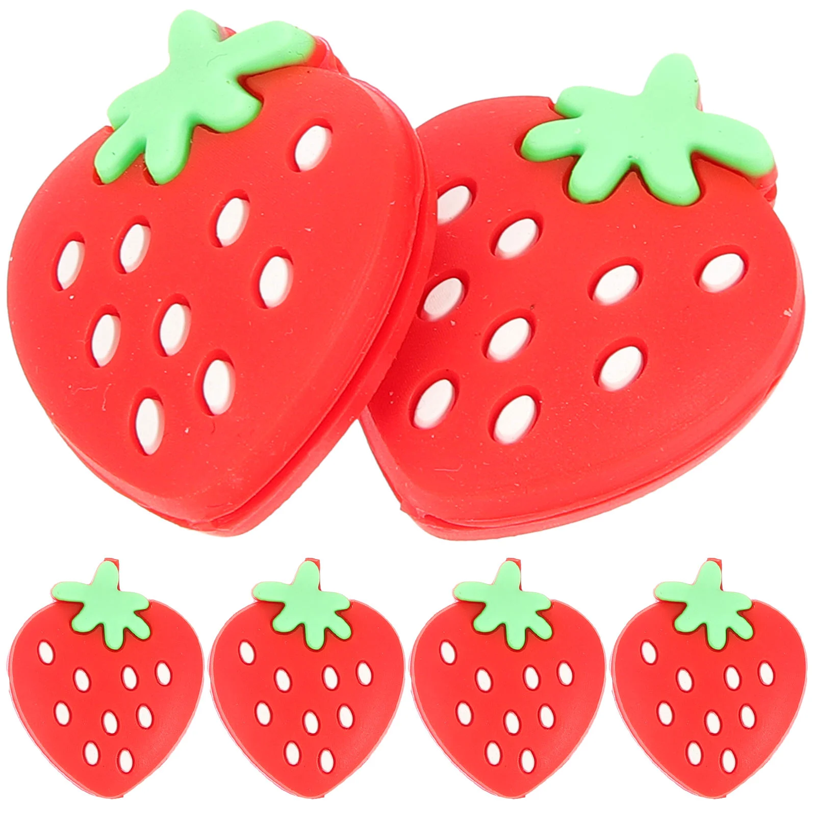 

6 Pcs Tennis Racket Absorber Silicone Damper Vibration Dampener Tiny Shocks Balls Silica Gel Shocking