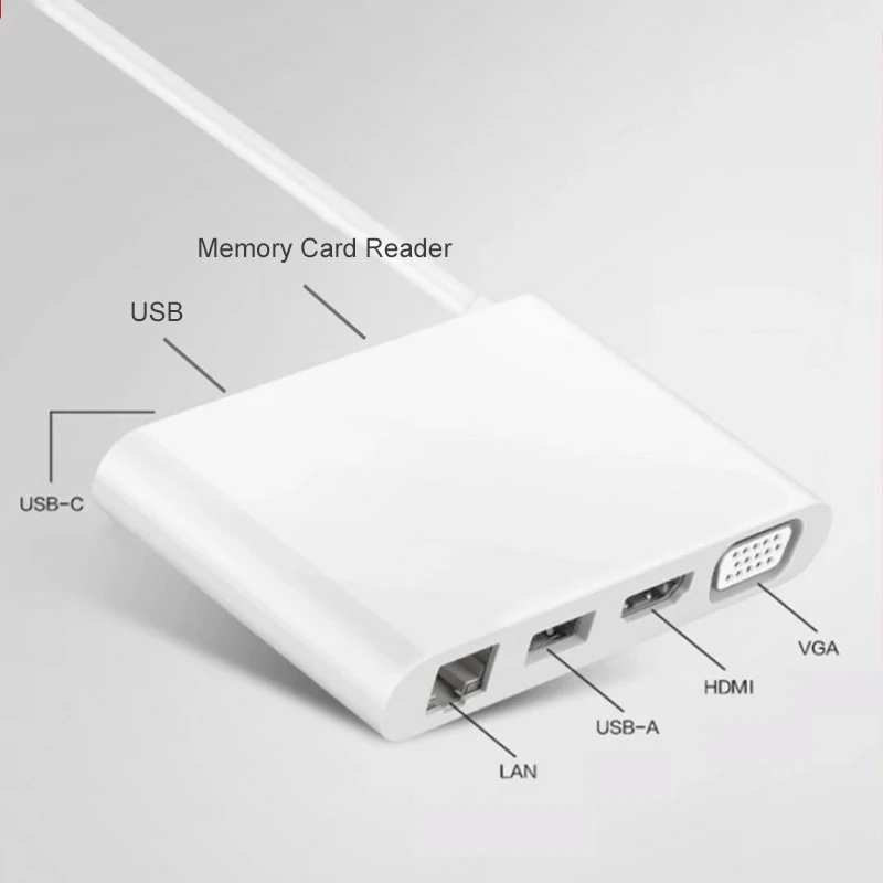 For HUAWEI MateDock 3 Docking Station Converter Adapter For Mobile Phones Tablets and PC Devices Support USB-C & DP Output