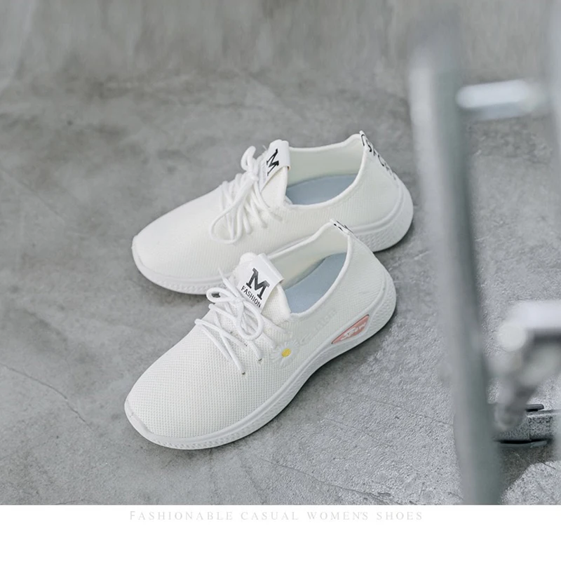 Tênis leves para mulheres, Tênis adultos, Sapatos Net Respiráveis, Solado Macio Confortável, Sapatos Solteiros Casuais ﻿ 5