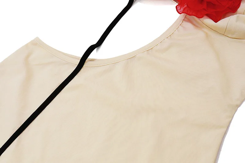 Elegante minivestido sexy sin espalda con flores rojas para mujer, vestido ajustado sin tirantes y espalda descubierta para fiesta y club, nuevo