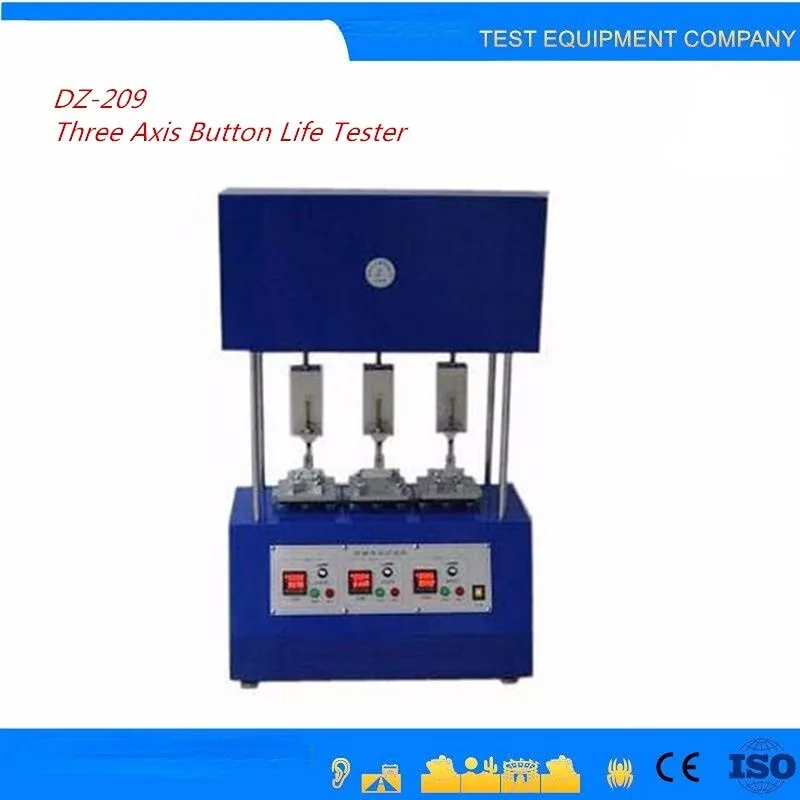

Triaxial Buttons Fatigue Testing Machine DZ-209 Three Axis Key Life Tester