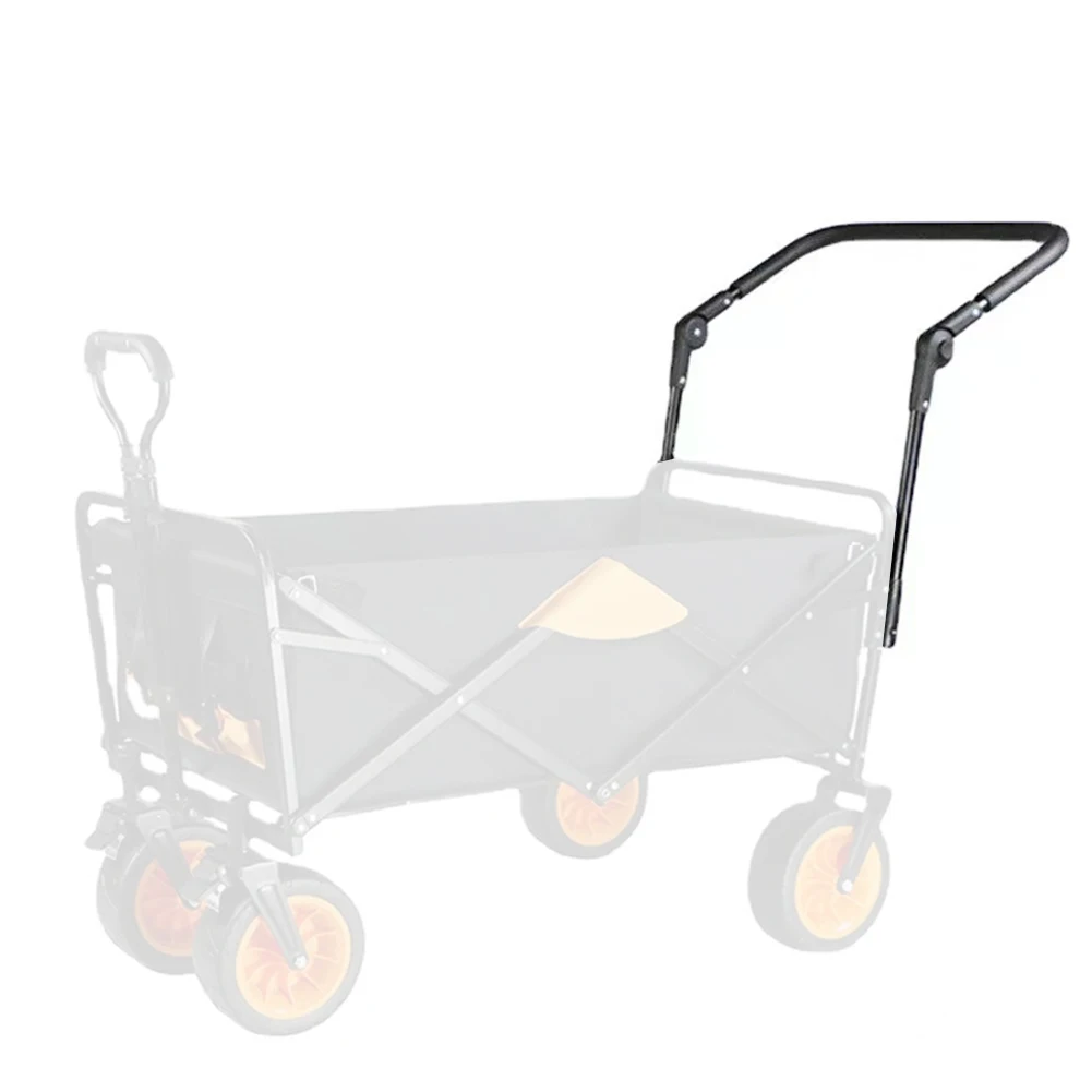 

1 Set Push Handle Bar For Wagon Outdoor Camping Cart Foldable Picnic Cart Children's Stroller Removable Push Rod Accessories
