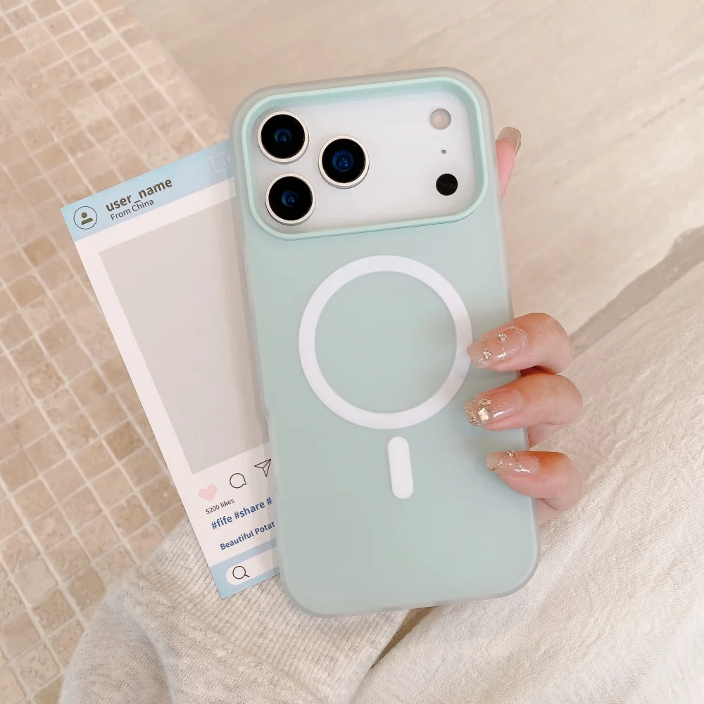 Candy Matte Translucent Silicone & Hard PC Back Cover Case
