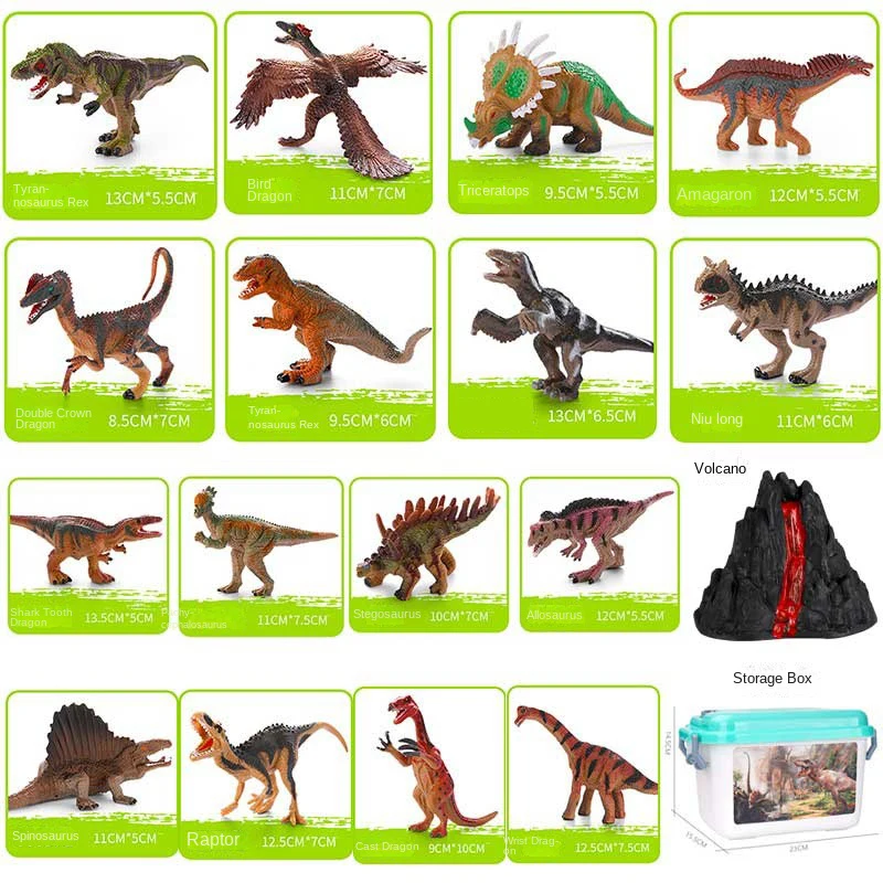 Dinosaur 16Pcs