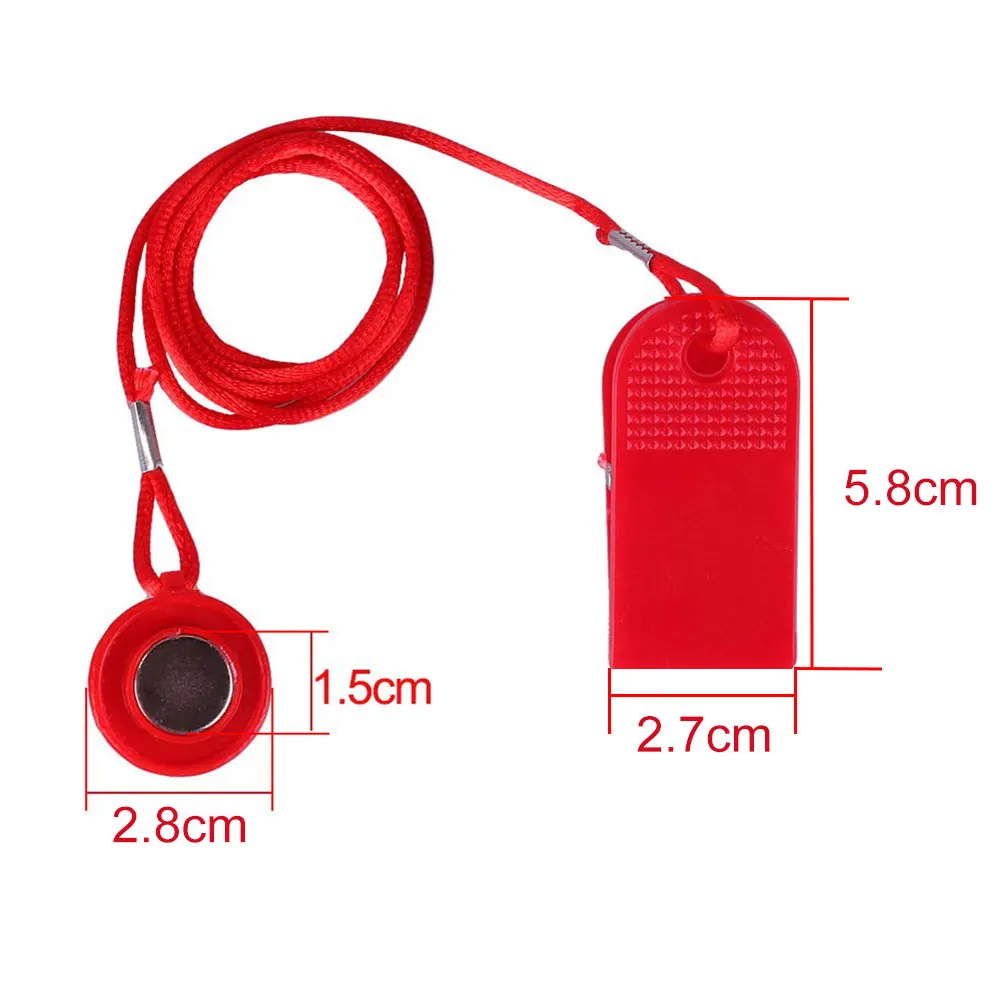 1m Magnet Treadmill Safety Key Universal Fitness Running Machine Treadmill Magnetic Security Switch Lock Key Fitness Equipment Electric Treadmill