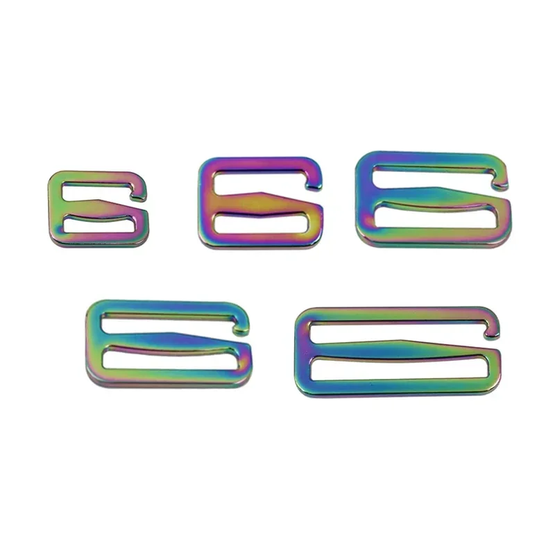 20/26/32/38/50mm Metal G Hook Outdoor Webbing Buckle Bag Belt Slide Buckle Dog Collar Strap Clasp Diy Hardware Accessories