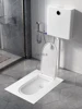 #Toilet Water Tank with Cover Plate Small Apartment Potty Chair Shower Room 3