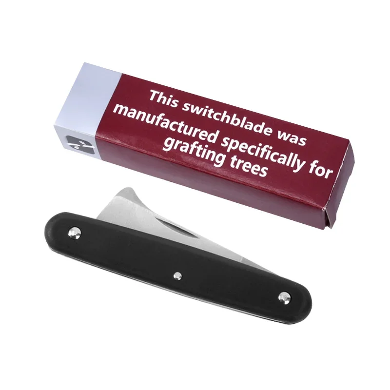 Double open Folding Knife Stainless Steel Grafting Knife Garden Plant Pruning Tools for Garden Grafting Fruit Tree Bud Grafting