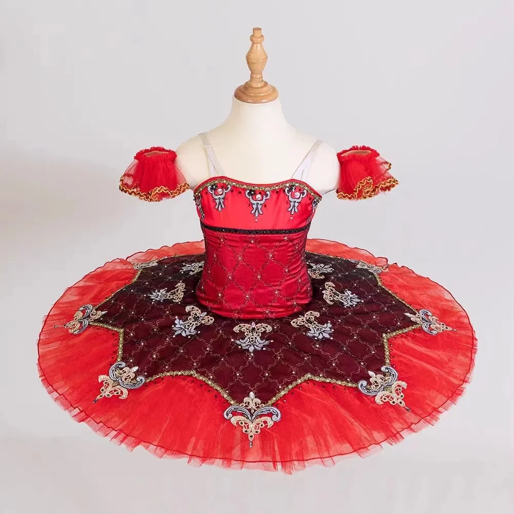 Don Quijote Dance Solo Variations Private Custom Adult Children Professional Performance Competition Dress Girls Ballet Costume