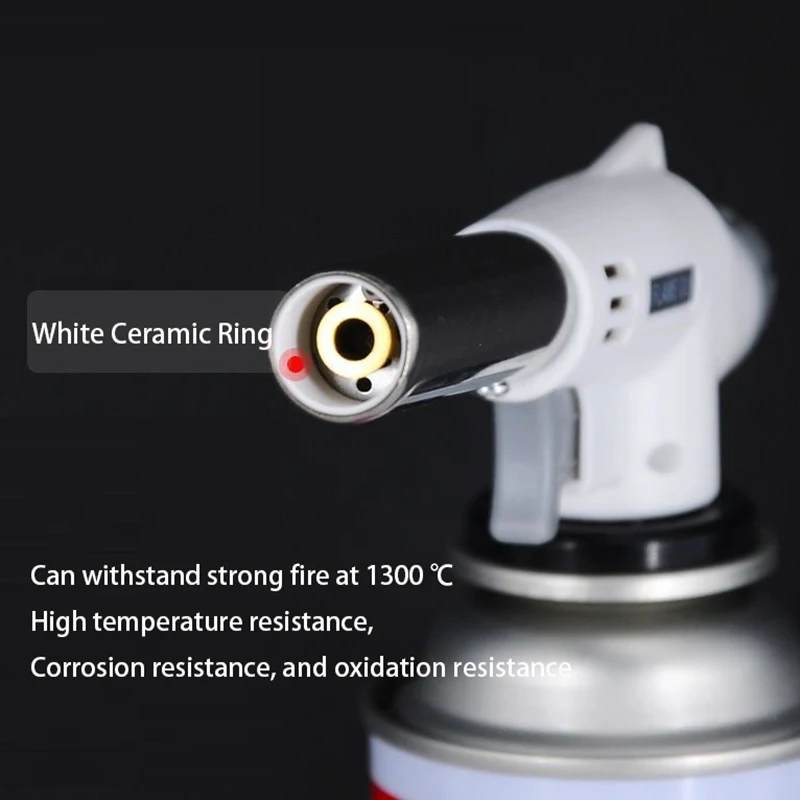 Flame Gun Gas Welding Burner Cooking Torch for BBQ Camping