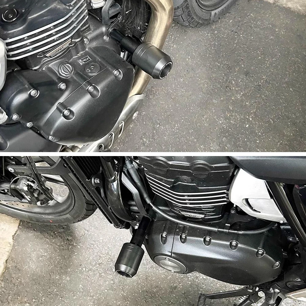 스피드 400 오토바이 낙하 보호 프레임 슬라이더 페어링 가드 충돌 보호 장치 스크램블러 400X 2024-2025 호환