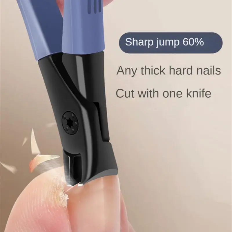 New Anti-splash Nail Clippers Thick Hard Nail Special Nail Clipper Single Nail Clippers Large Size Household Toes Nail Clippers 4