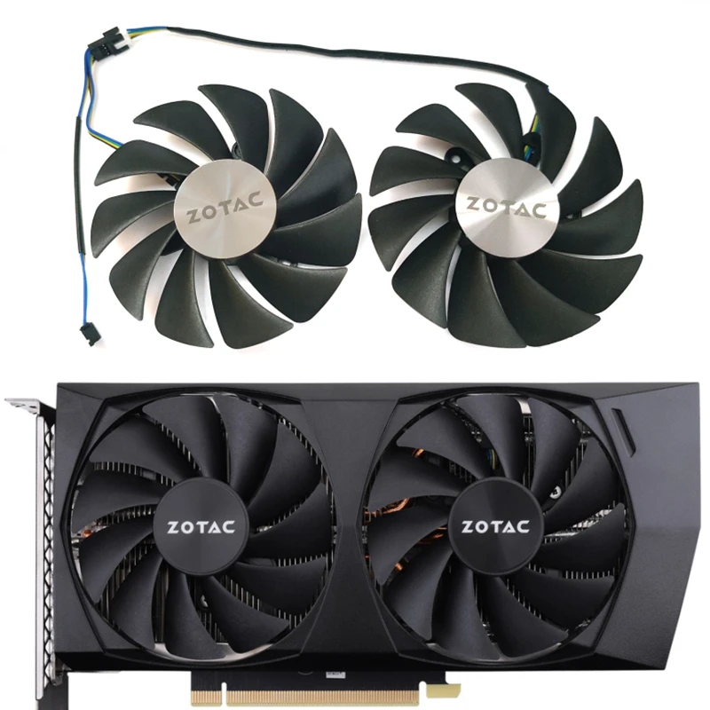 

NEW 89MM 4PIN GA92S2U RTX 3060 GPU Fan，For ZOTAC GeForce RTX 3060TI 3060 3050 Video Card Cooling Fan