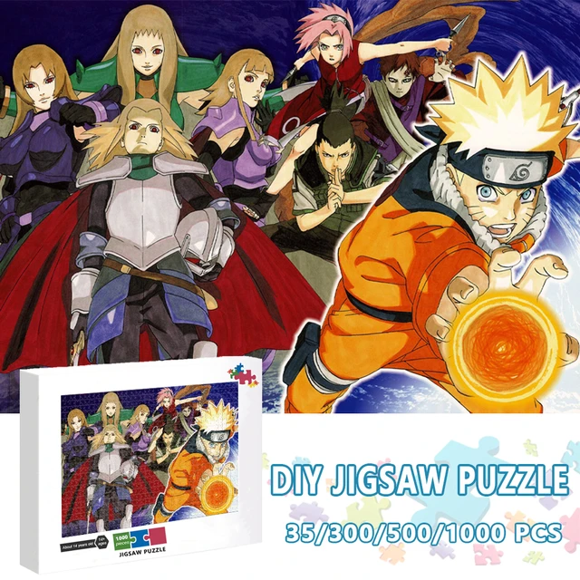 Naruto Quantidade Anime Puzzle Quebra-Cabeça 1000 Peças , Clássico