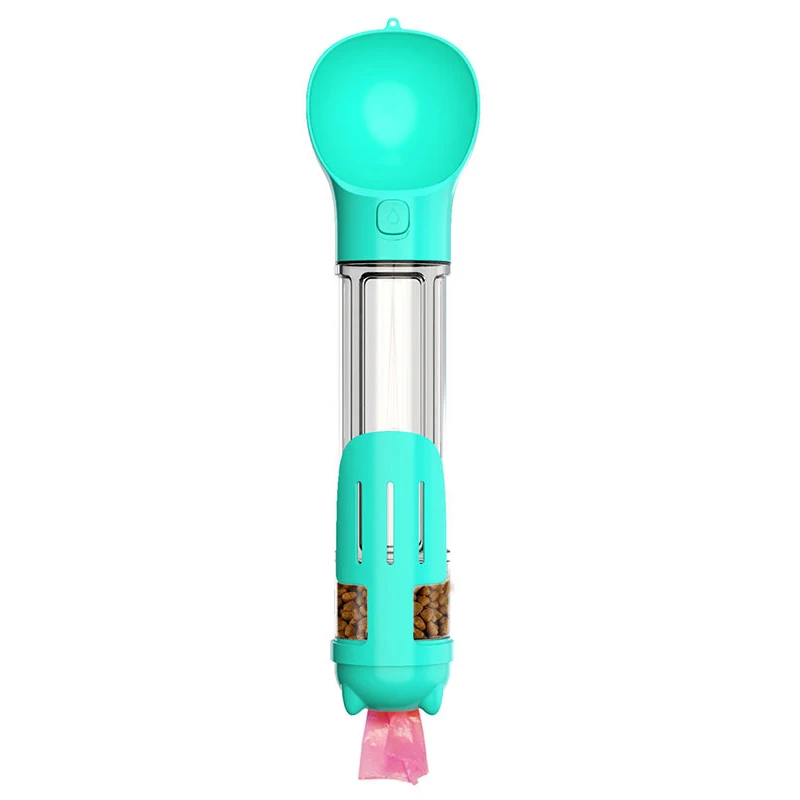 Botella de agua multifuncional para perros, botella de agua portátil para perros, taza para beber para mascotas, botella de agua para perros, suministros para pasear perros