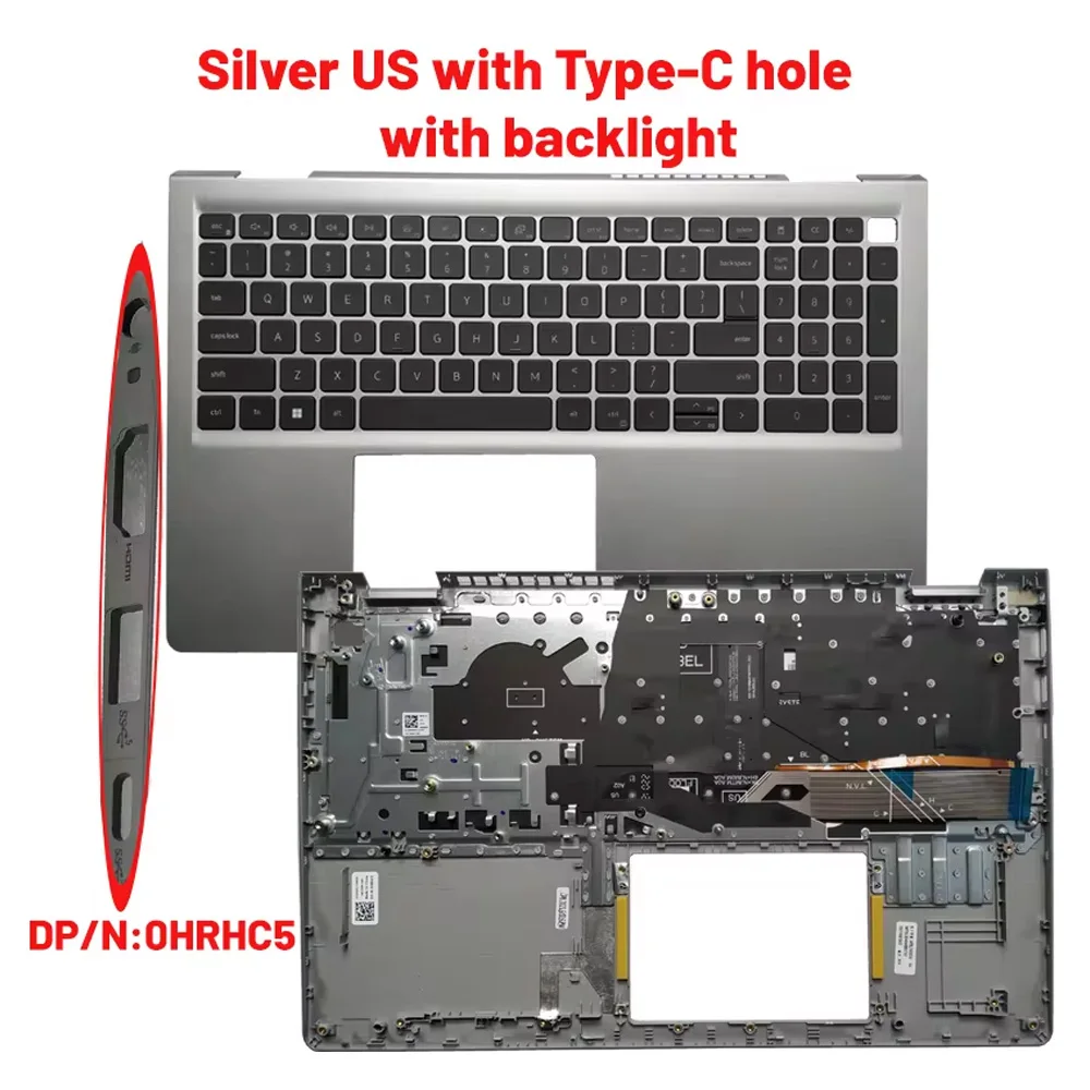 silver US backlit