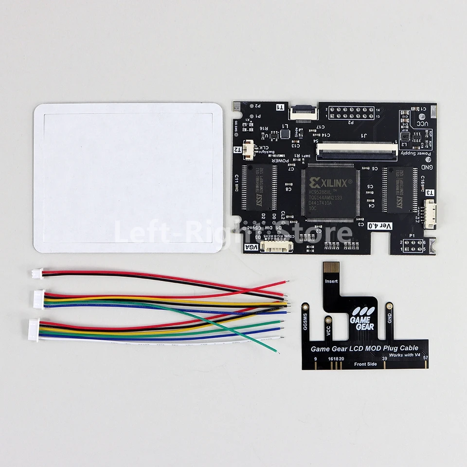 1 セットフルスクリーン IPS V4 液晶キットセガゲームギア高光輝度 V4