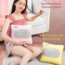 

Multifunctional Cervical Spine Massage Pillow Shoulder Neck Waist Back Massager Heating Portable Massage Pillow Kneading Cushion
