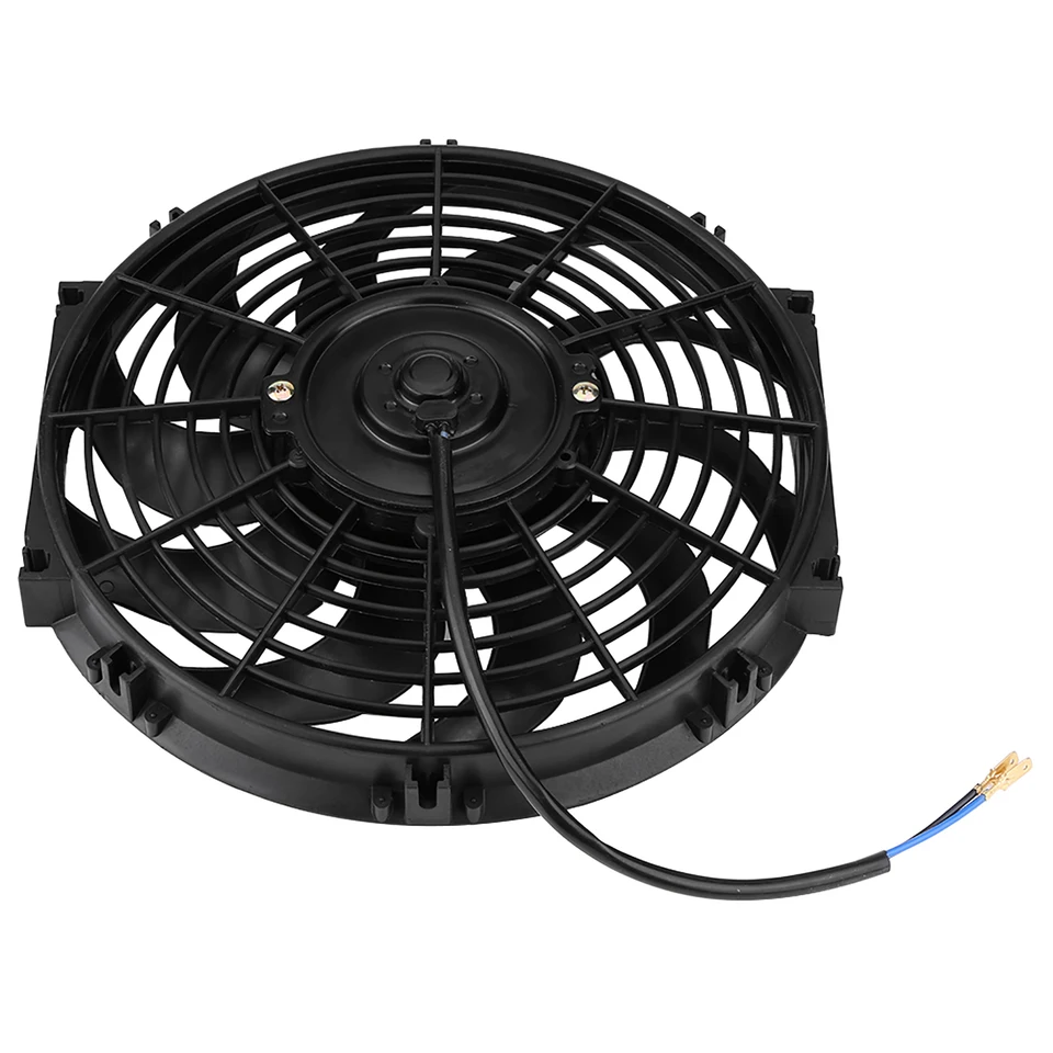 Ventola Di Raffreddamento Motore 12V 80W | Diametro 12 Pollici Ultra Sottile | Doppio Flusso D'Aria Per Auto