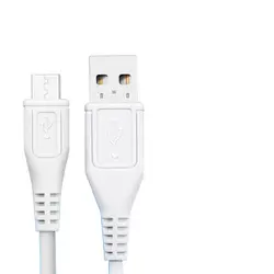 USB 3.0 High - Speed Quick Charge Type C Cable - Fast Charging, Multiple Length Options - 25CM (Micro USB - White)