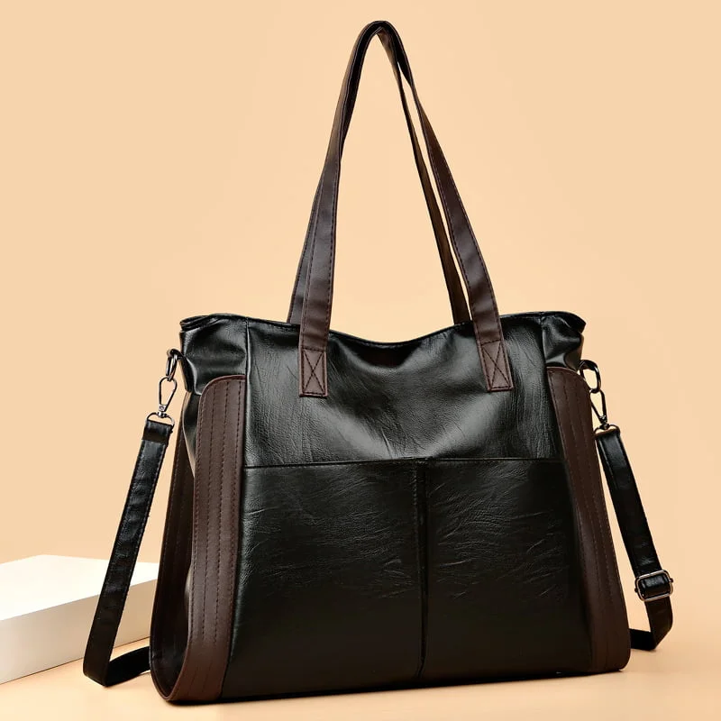 Soft Leather Handbags for Women Genuine Leather Shoulder Crossbody Bag  Ladies Work Tote Bag, Korean Style Laptop Briefcase - AliExpress