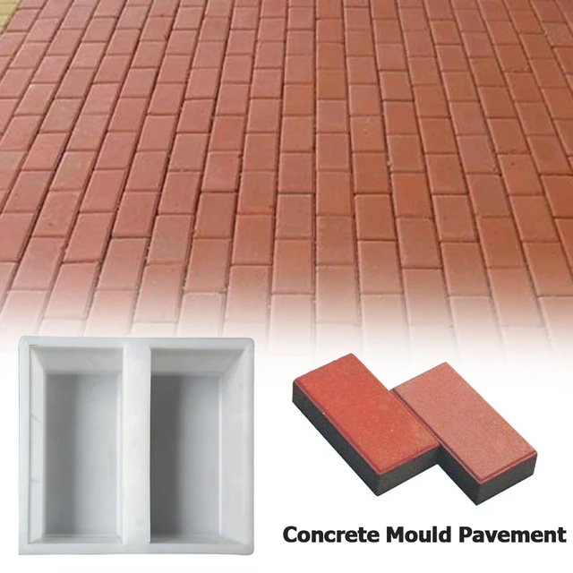 Diy Műanyag Kerti Ösvény Beton Tégla Csempe Penész Burkolat Járvány Járda - Image 2