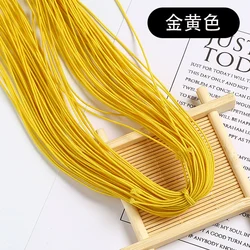 Vibrant High - Elastic Spandex Cord - 10meters (Gold yellow)