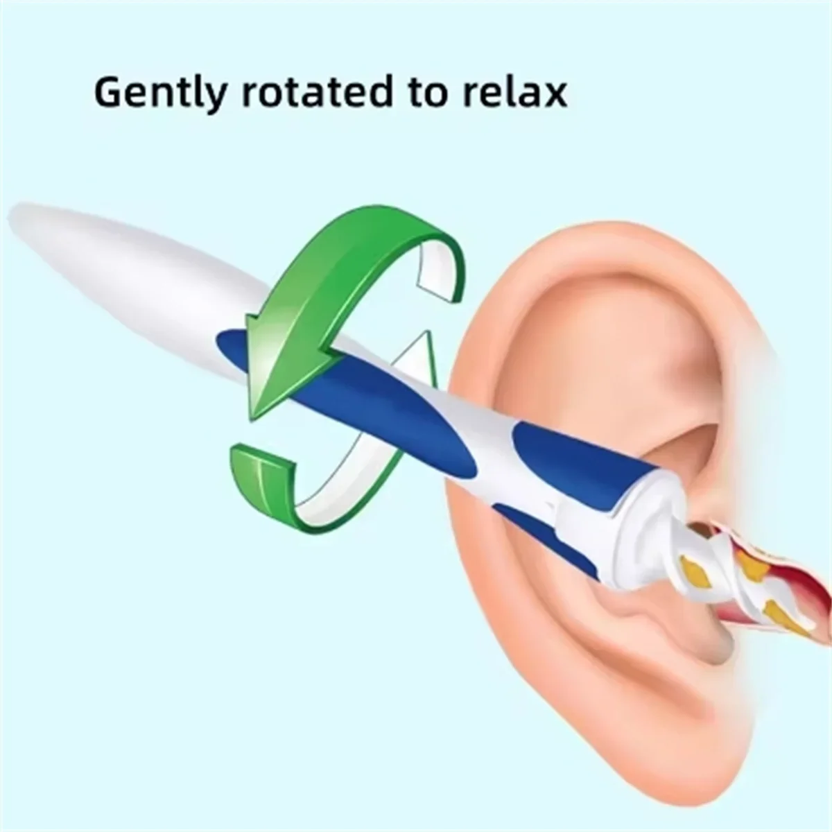 Spiral Ear Oil Remover Tool 16 Head Complete