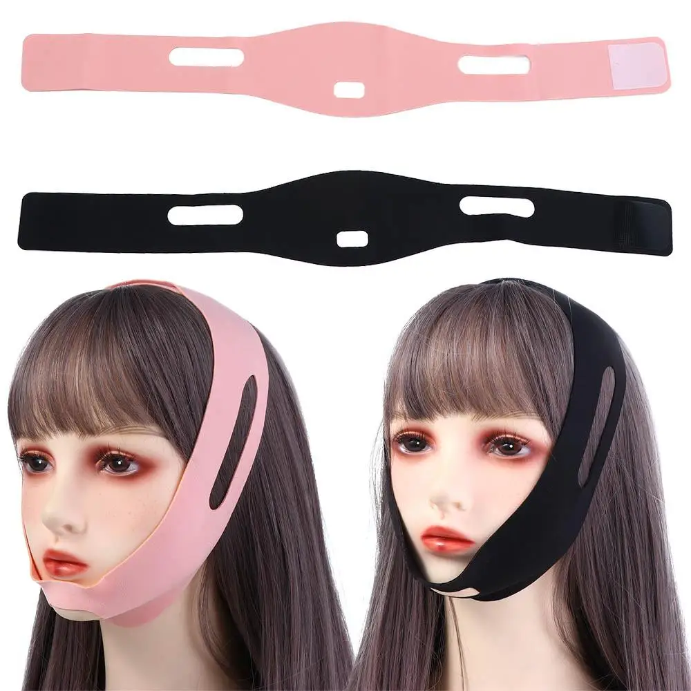 Ultra-thin Anti Mouth breathing Beauty tool V Face Belt Cheek Lift Up Facial Shaping Face Slimming Bandage Anti Snoring Strap ultra thin rice paper yellow half ripe xuan paper calligraphy paper papel arroz rolling chinese painting rijstpapier tina china