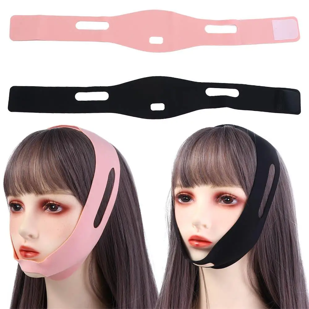 Ultra-thin Anti Mouth breathing Beauty tool V Face Belt Cheek Lift Up Facial Shaping Face Slimming Bandage Anti Snoring Strap