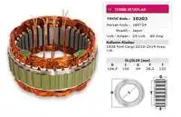 

10203 for the STATOR type 24V 80A YM of the STATOR type 24V 80A m