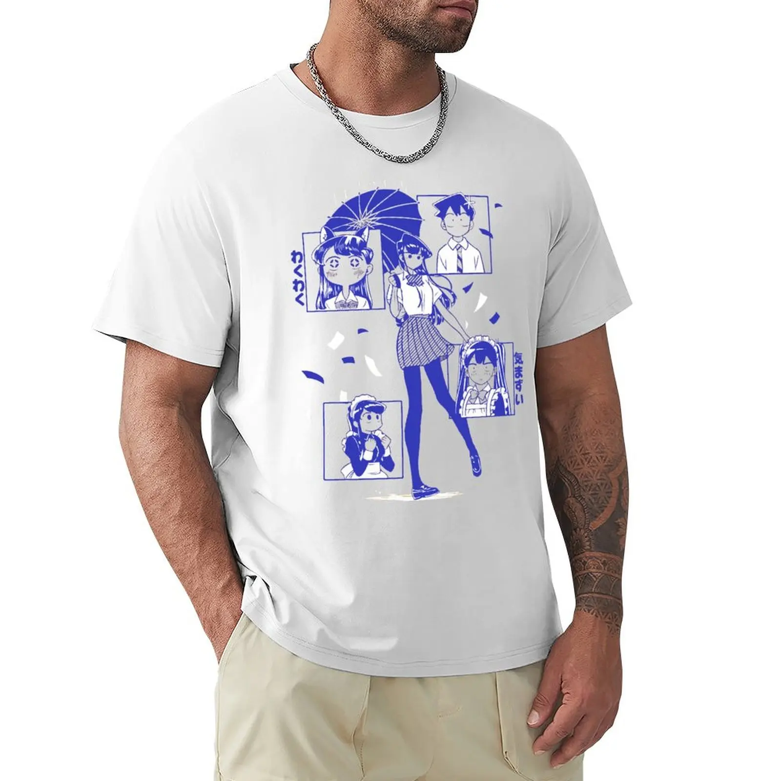 

Komi san - Komi can't communicate T-Shirt summer tops shirts graphic tees sweat mens t shirts
