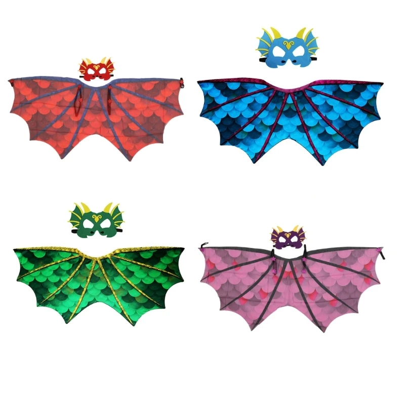 

for Creative Pterodactyl Dinosaur Costume Props Dragon Dress Up Birds Costume Wings Dinosaur Wings Party for Girl