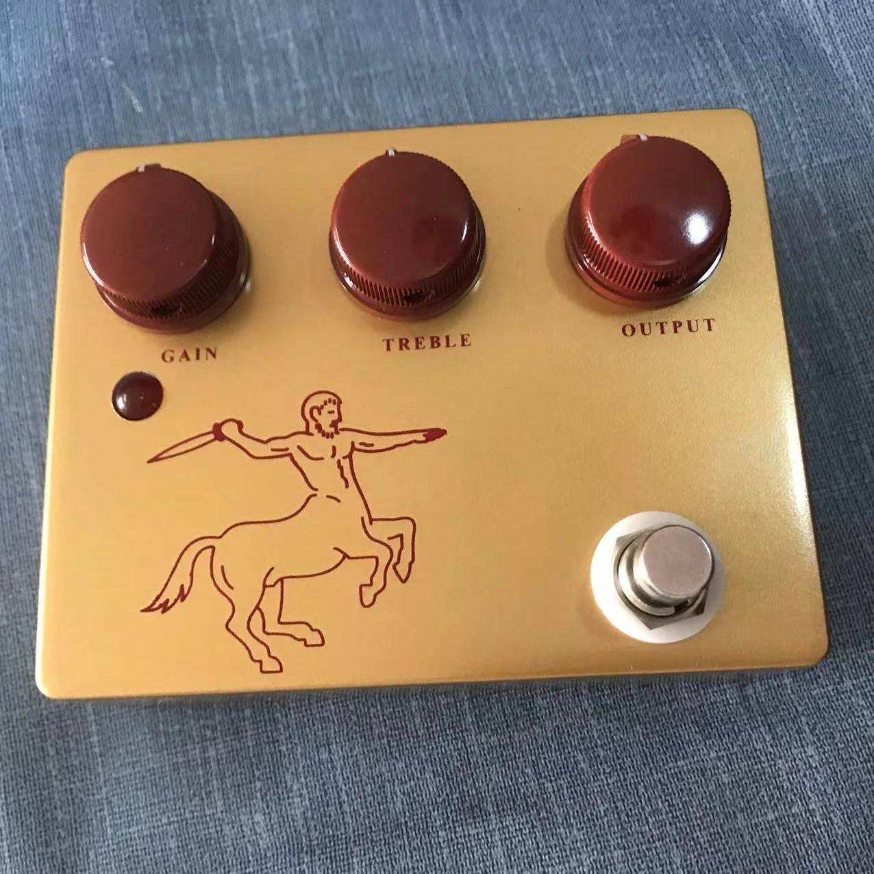 Klon centaur clone Overdrive-Effekt pedale hand gefertigtes Fuß 