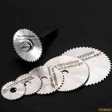 

8 Pcs/Set Round Saw Blades Disc Circular Saw Blade Rotary Tool For Dremel Metal Cutter Power Tools Cutting Discs Hands DIY