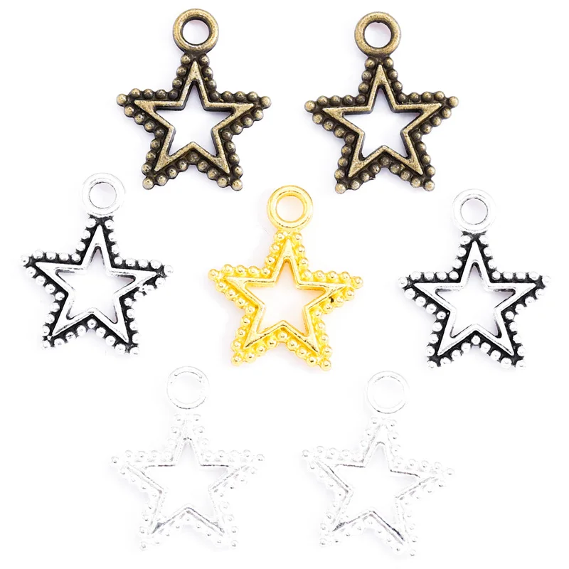 10 Ciondoli Pendenti A Conchiglia Con Anello – 15x24 Mm, Per Creare Collane, Bracciali E Orecchini