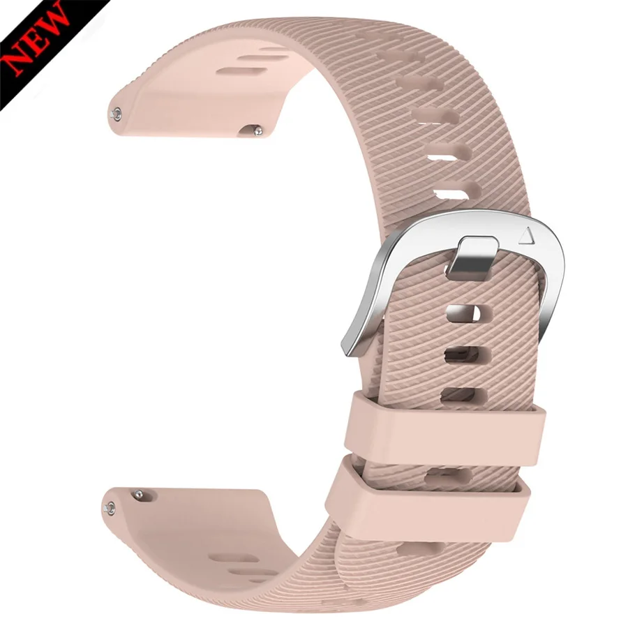 Versatile Silicone Sports Watchband - 20mm & 22mm Sizes
