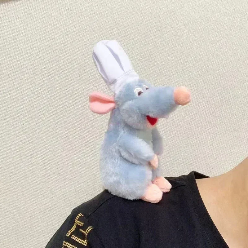 15Cm Chef Remy Magnetic Plush Doll Ratatouille Anime Peluche Kawaii Spalla Plushie Doll Stuff Toy Decoration Kid Toy Gift