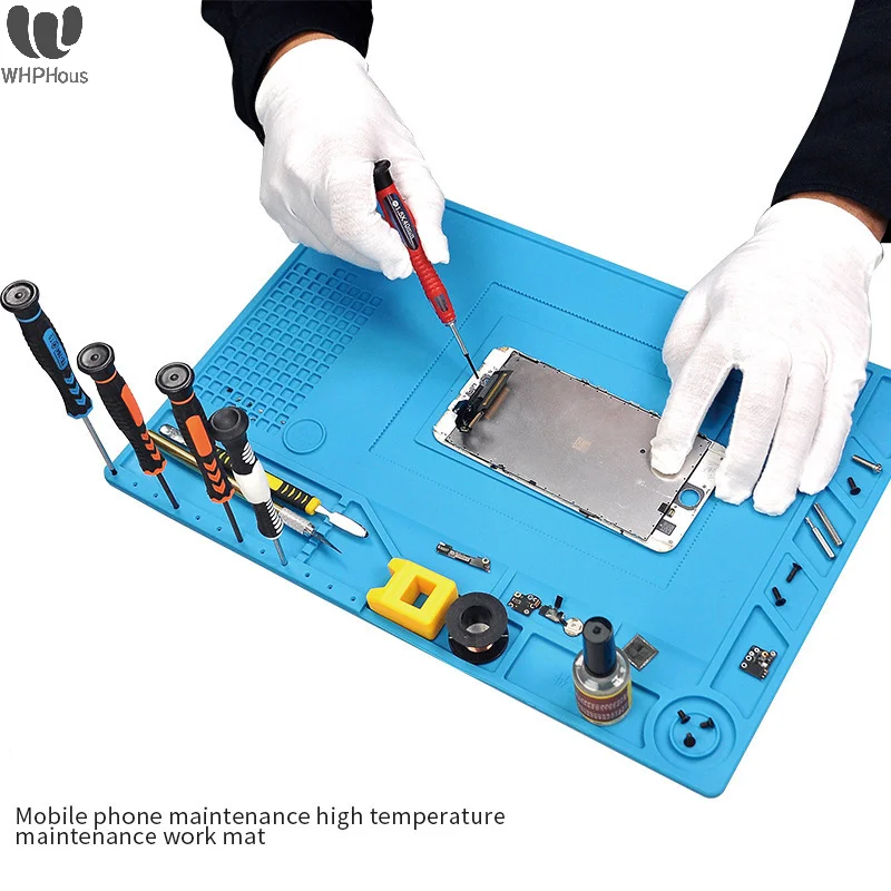 

Computer Phone Repair Prop Soldering Mat Heat Insulation Platform Job Tools Repair Pad Heat Resistant Maintenance Platform