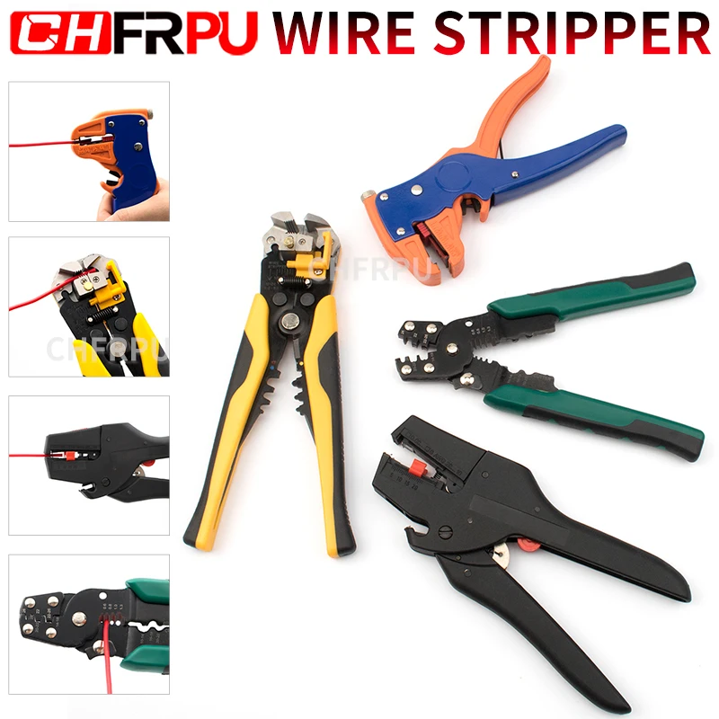 

Tool Multi-purpose crimp termin Cable Wire Stripper Cutter Crimper Automatic Multifunctional Crimping Stripping Plier Tools Hand