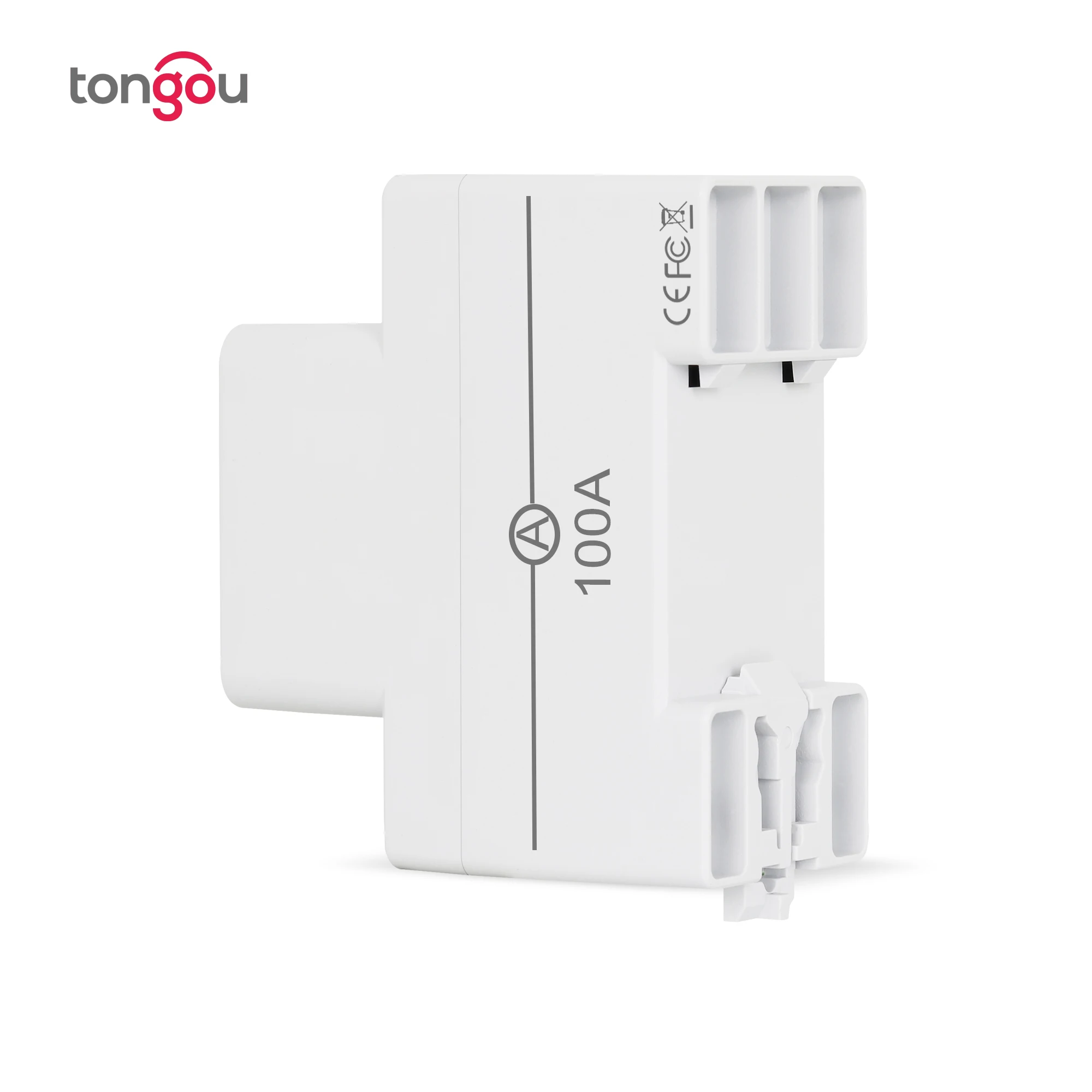 TONGOU DIN 레일 전력계 전압계 전류계, 계량기 AC50-300V 볼트, 역률 시간 에너지 전압 전류 모니터
