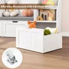55.1’’ Kids Bookshelf with Reading Nook, Toy Storage Organizer with Seat Cushion and 3 Movable Drawers, Kids Reading Nook 6